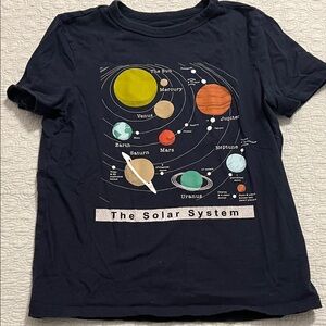 GAP Kids Solar System Tee - Navy Blue